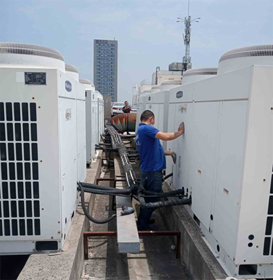 汝阳中央空调制热和不制冷系统维修方法